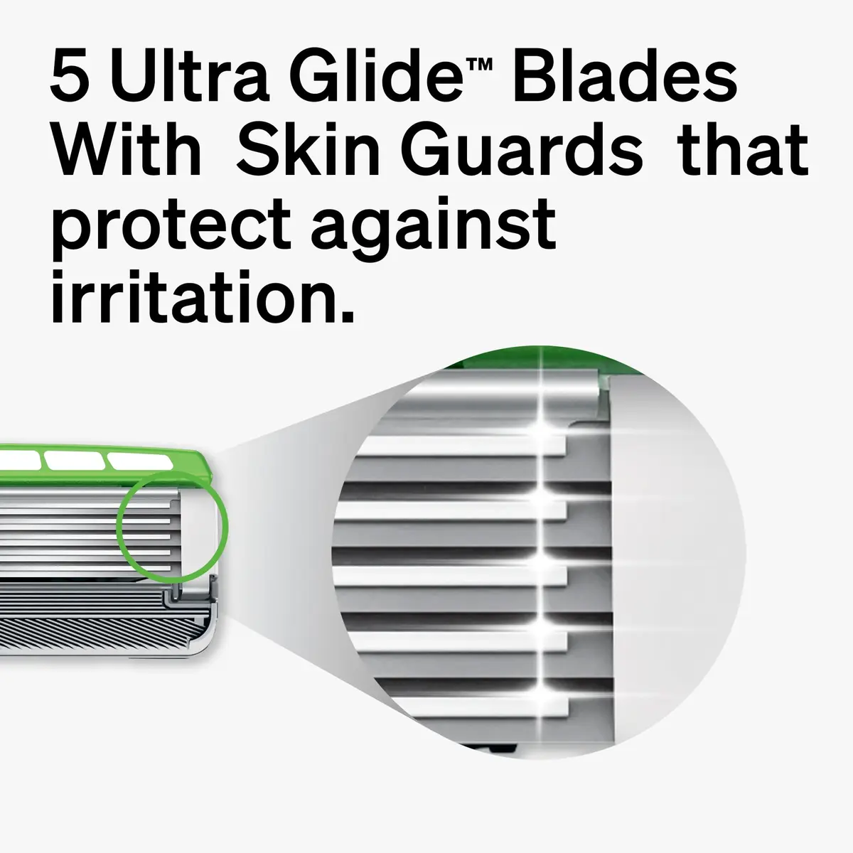 Schick Hydro Sensitive 5-Blade Razor for Men, 1 Handle & 5 Refills | Sensitive Skin Comfort (115c) - view 3