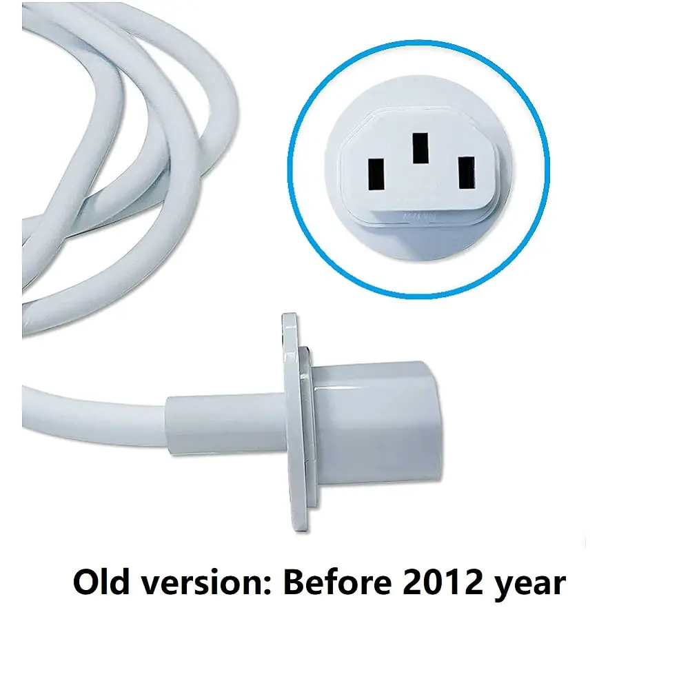 WESAPPINC White 1.83 m (6 ft) Replacement Power Cable for iMac G5 & Early Models | UL Listed - view 3