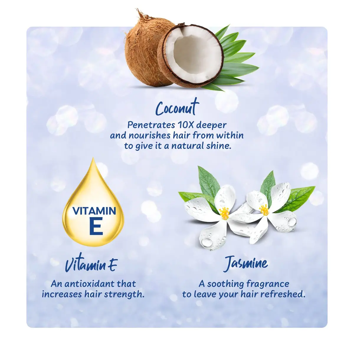 Parachute Advansed Jasmine Hair Oil with Vitamin-E 245ml (8.28 Fl Oz) | Nourishes Scalp, Strengthens Hair - view 6