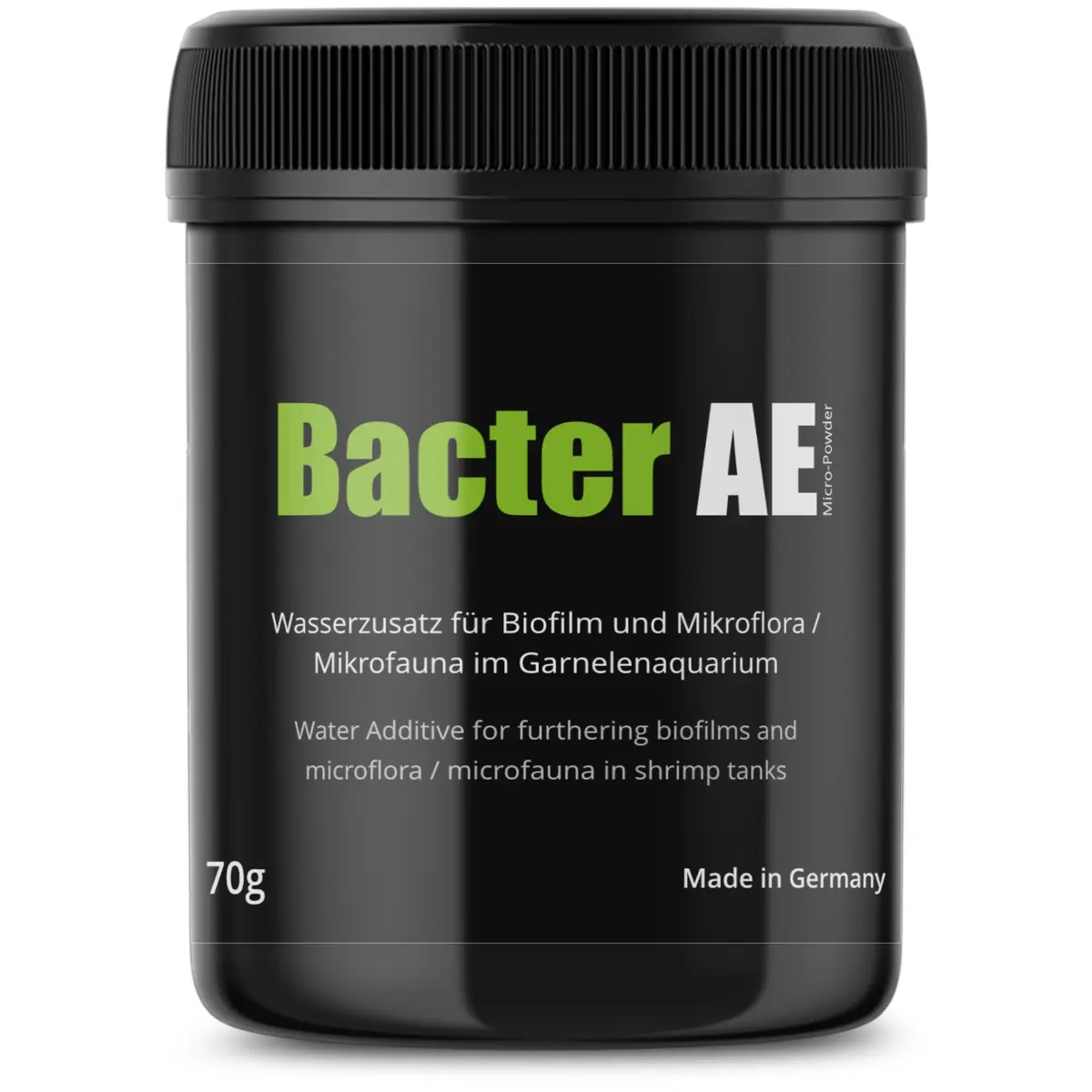GlasGarten Bacter AE Content 70 g | Aquarium Microorganisms & Enzymes for Shrimp & Fish - main product image