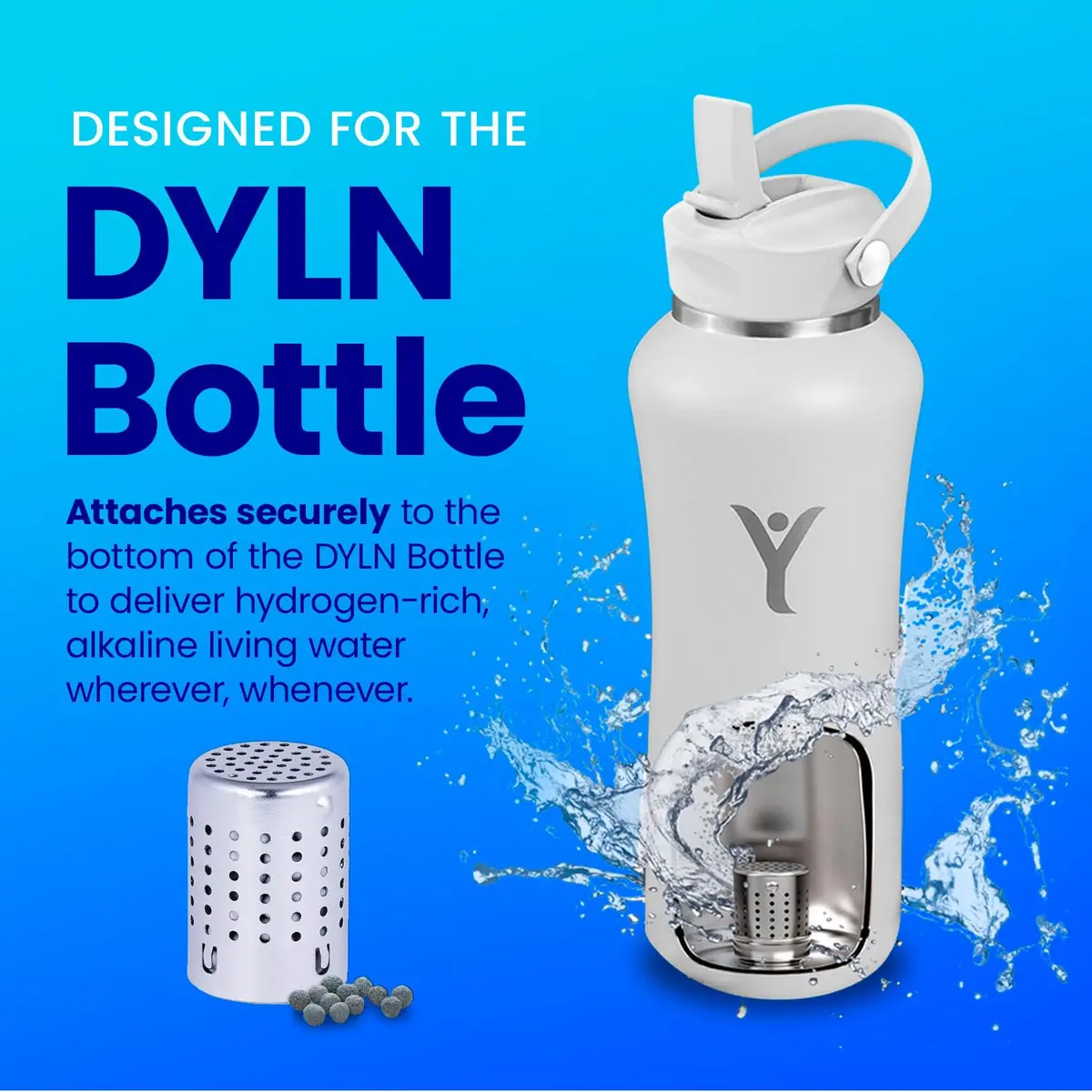 DYLN Inspired Water Purification Unit Replacement | Hydrogen & Alkaline Water Diffuser | 300L Capacity - view 7