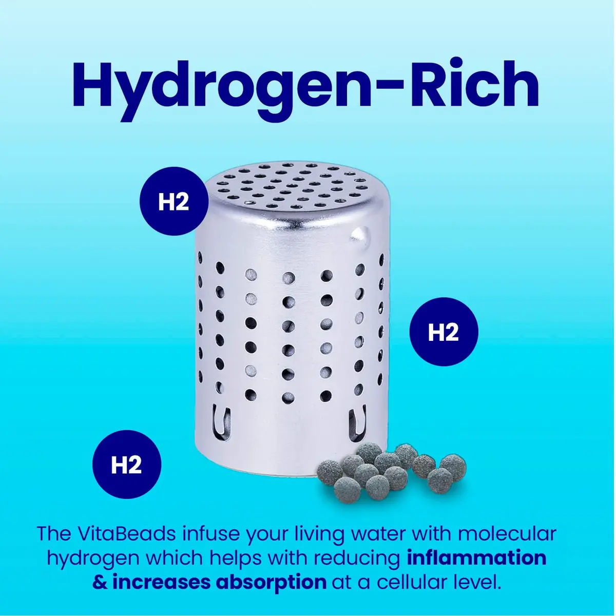 DYLN Inspired Water Purification Unit Replacement | Hydrogen & Alkaline Water Diffuser | 300L Capacity - view 2
