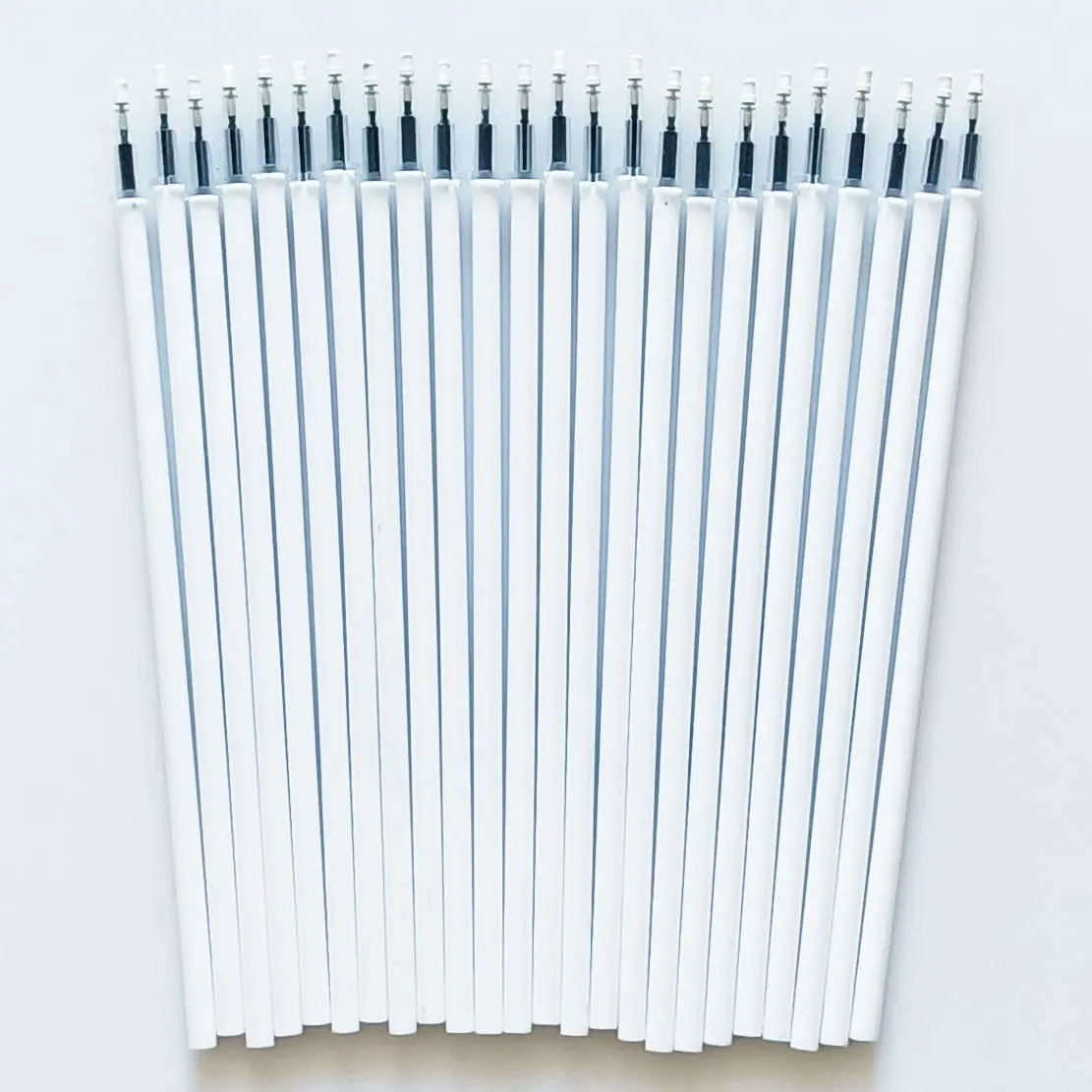 sencoo 100 pack 0.5 mm Black Gel Ink Pen Refills | Fits sencoo Cartoon Pens, 5 inch, Random White/Transparent - view 5
