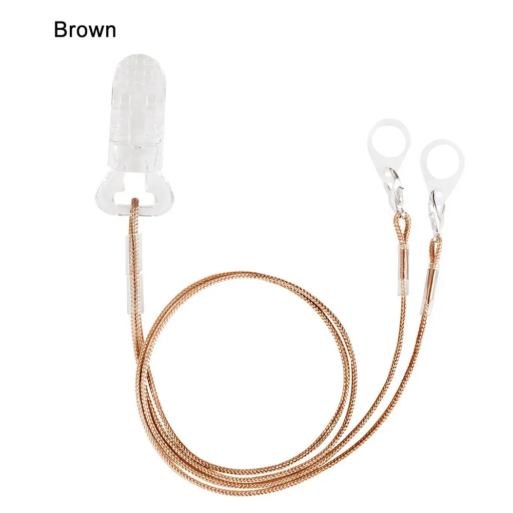SOUNDLINK Hearing Aid Clip for Adults - Brown | Anti-Lost Rope with 6 Silicone Loops - view 2
