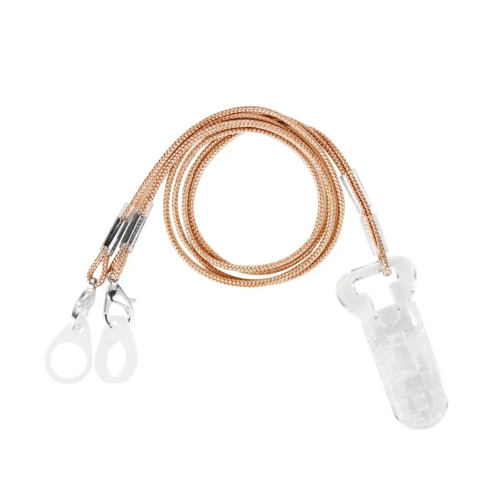 SOUNDLINK Hearing Aid Clip for Adults - Brown | Anti-Lost Rope with 6 Silicone Loops - view 3