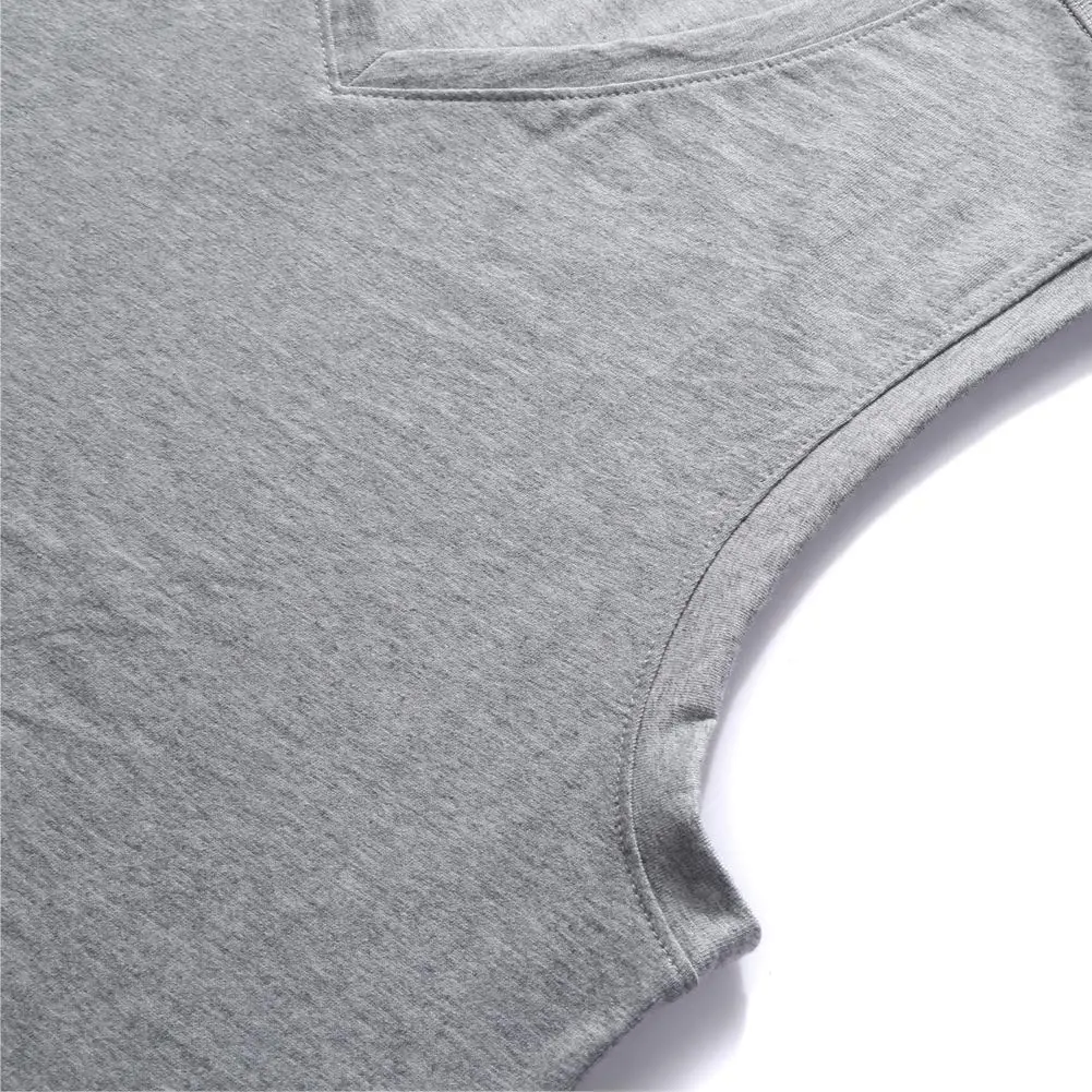 Y2Y2 Men's Sleeveless V-Neck T-Shirt, White, Big and Tall 3XL (54"-56") | Classic Fit, 100% Cotton, USA Size - view 8