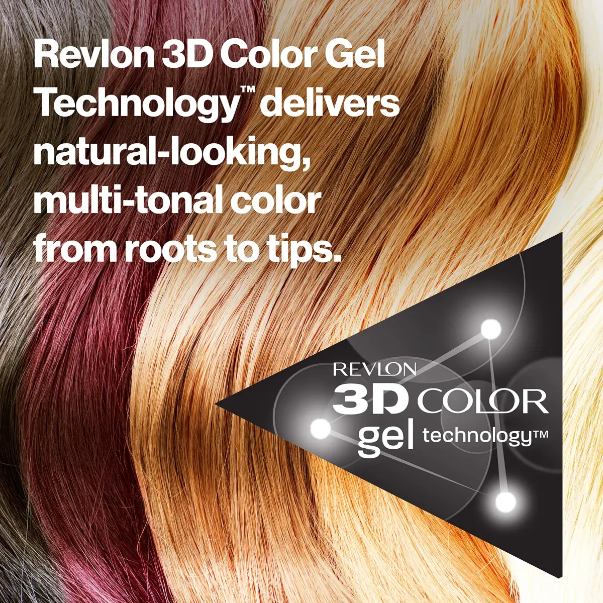 Revlon Colorsilk Permanent Hair Color 31 Dark Auburn 132ml (4.4 Oz) | 100% Gray Coverage Ammonia-Free - view 8