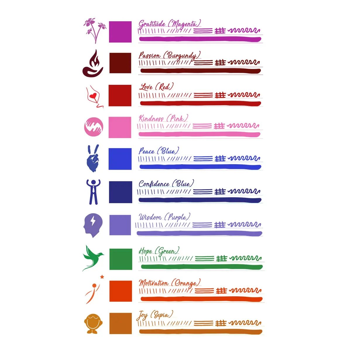 Monteverde Liquid Ink Wisdom Purple 30ml | Reflective, Smooth Flow, Fade-Resistant - view 6
