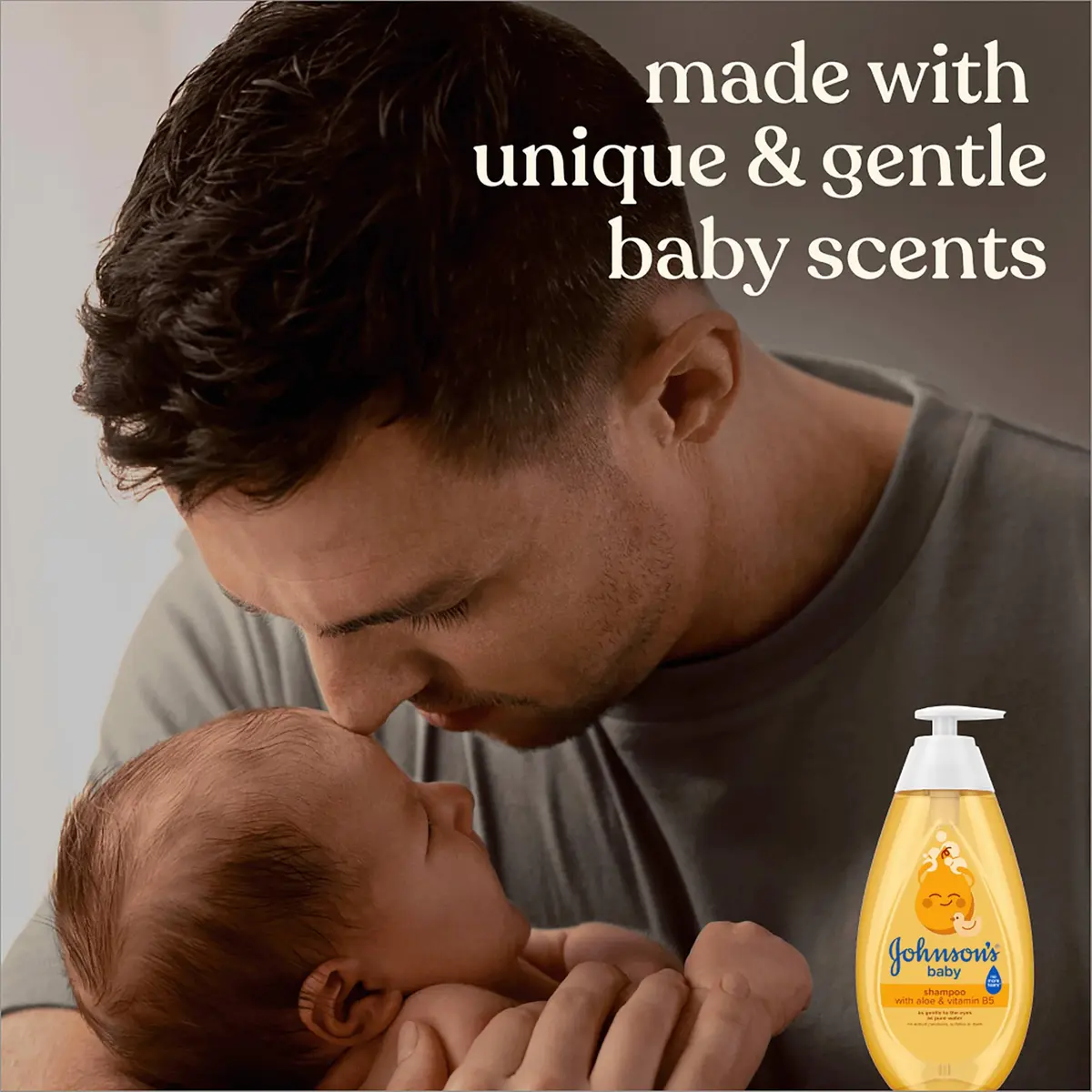 Johnson's Baby Shampoo with Aloe Vera & Vitamin B5, Tear-Free, 600ml (20.3 fl. oz) | Hypoallergenic & pH Balanced for Newborns - view 5