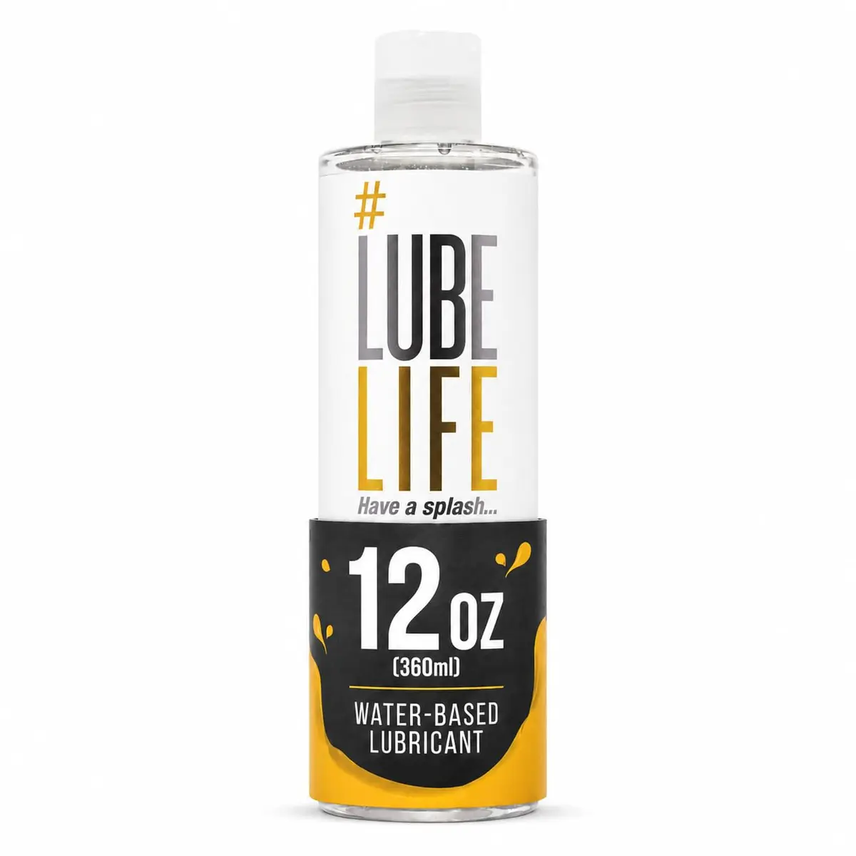 LubeLife Water-Based Personal Lubricant 355ml (12 Fl Oz) | Condom & Toy Safe, Easy Clean-Up - main product image