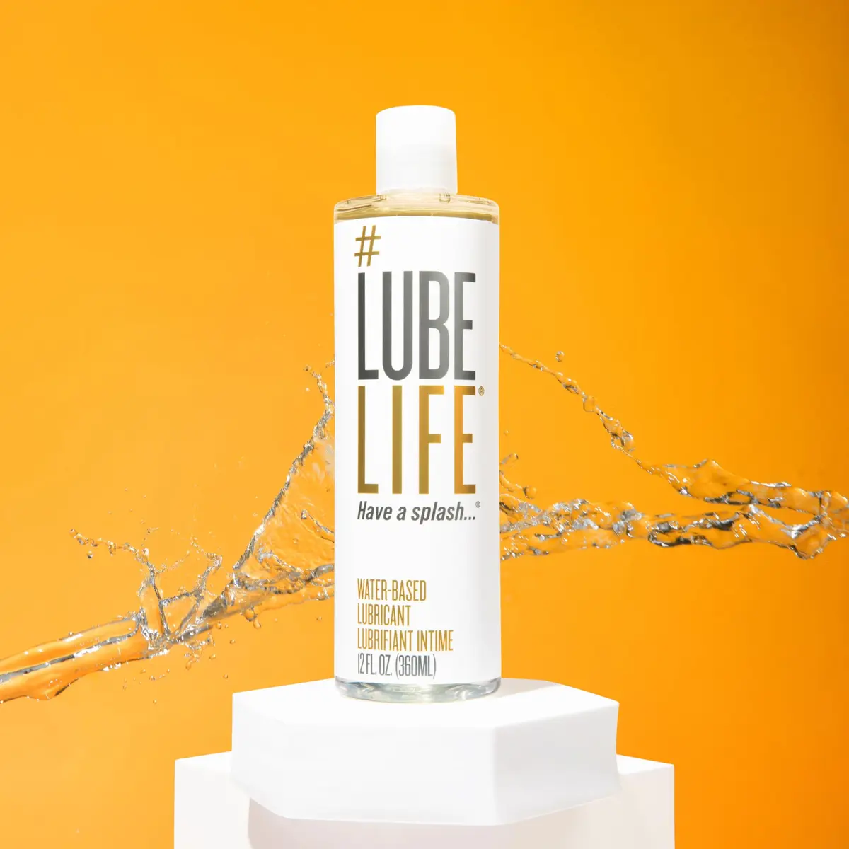 LubeLife Water-Based Personal Lubricant 355ml (12 Fl Oz) | Condom & Toy Safe, Easy Clean-Up - view 9