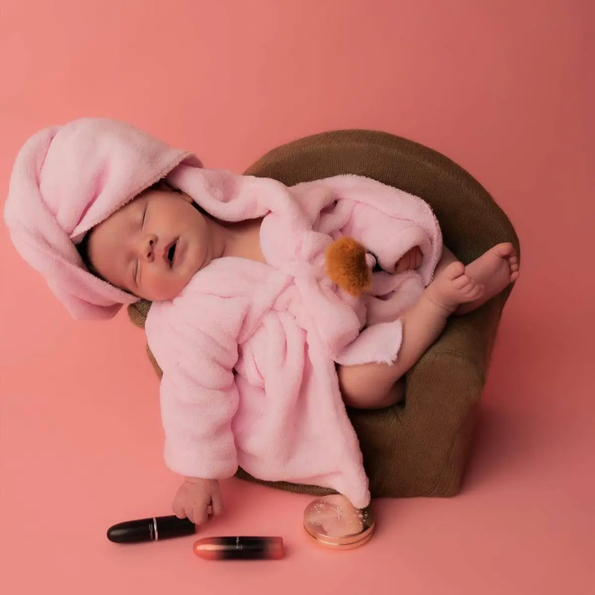 M&G House Newborn Photography Props Baby Bathrobe Costume Set 0-6 Months | Soft Crochet Cotton - view 7