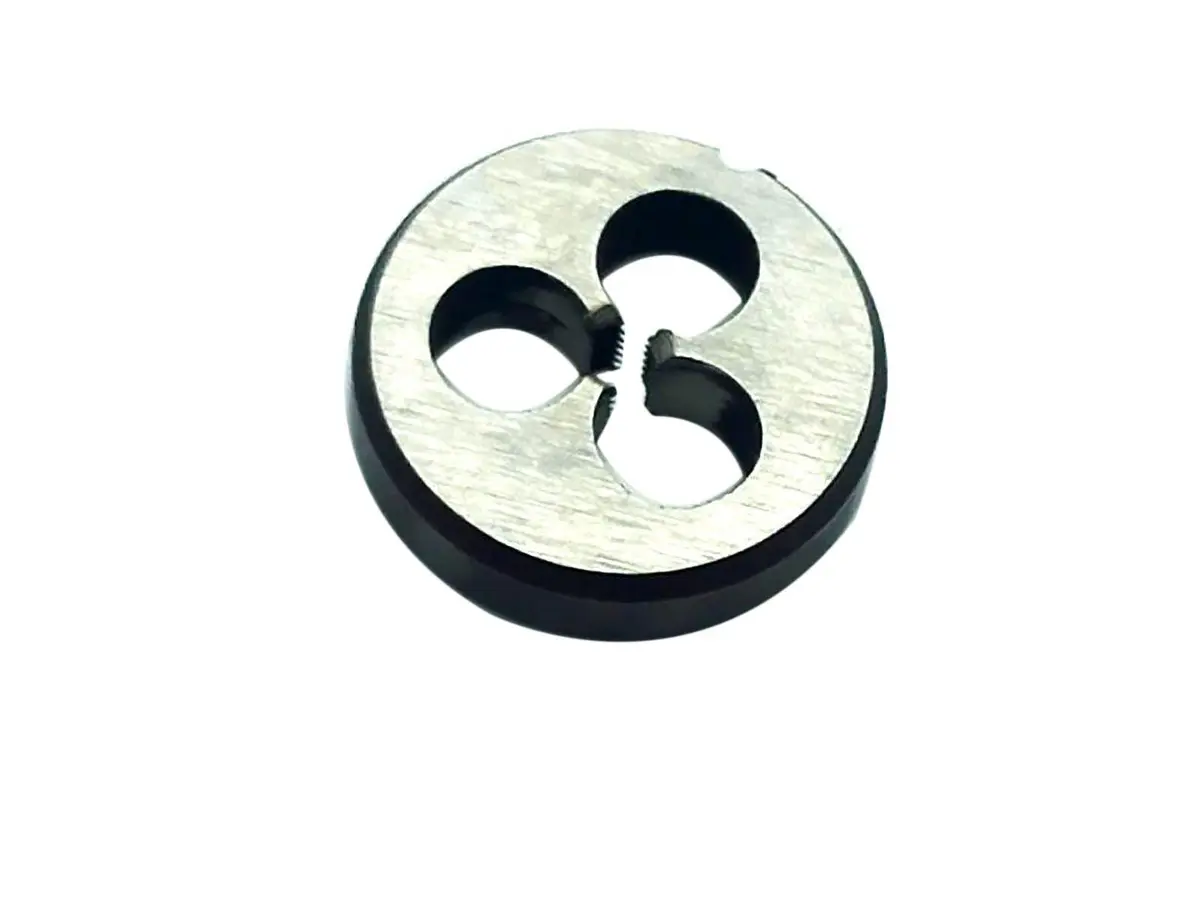 Yodaoke HSS 2.5mm x 0.45 Metric Die Right Hand Thread | M2.5 x 0.45mm Pitch, 16mm OD, 4mm Thick - main product image