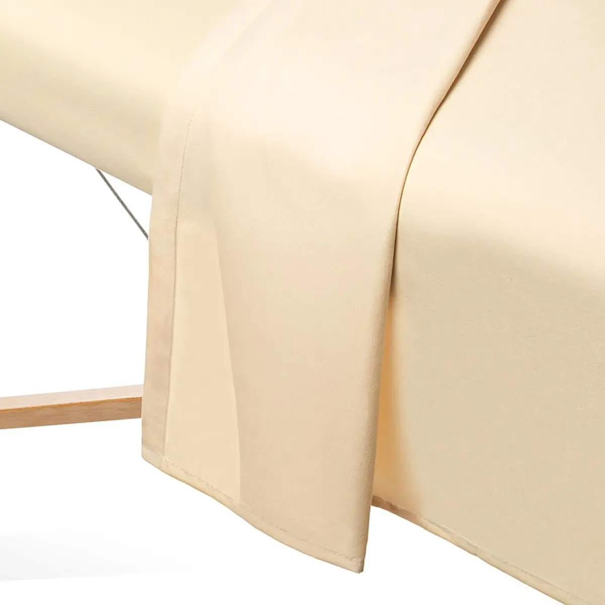Saloniture 3-Piece Microfiber Massage Table Sheet Set - Natural - 91cm (36") x 196cm (77") x 7cm (3") | Premium Soft & Durable - view 4