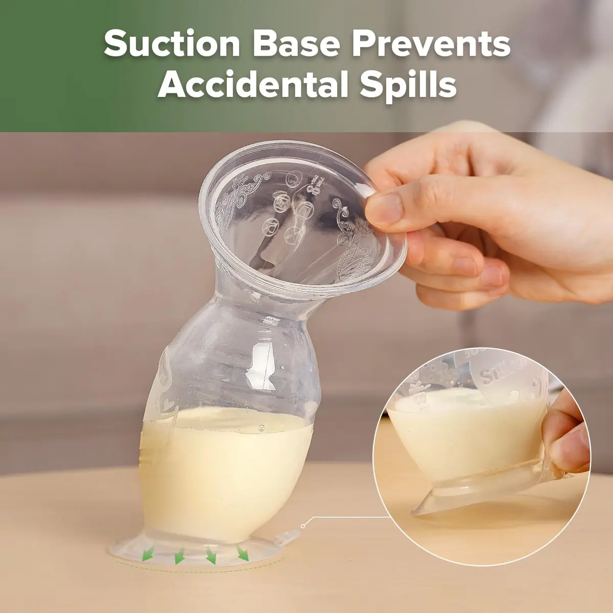 haakaa Gen.2 Manual Silicone Breast Pump 150ml | Soft, Portable & BPA-Free for Easy Breastfeeding Support - view 6
