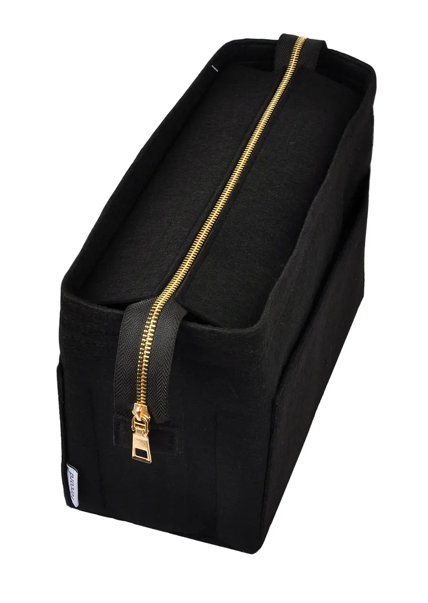 Vercord Felt Zipper Handbag Tote Purse Duffel Backpack Organizer Insert Large | Keeps Handbags Upright & Organized - view 6