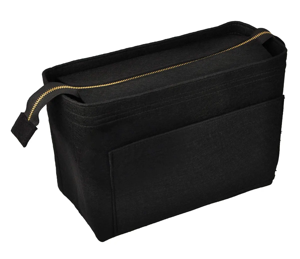Vercord Felt Zipper Handbag Tote Purse Duffel Backpack Organizer Insert Large | Keeps Handbags Upright & Organized - main product image