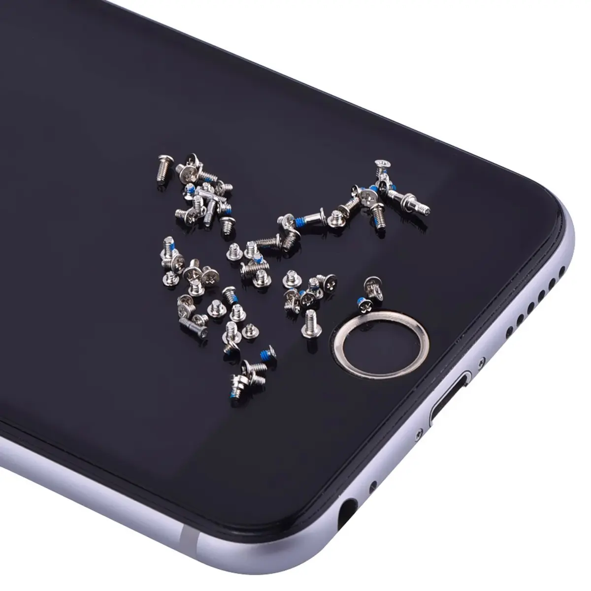 GVKVGIH Internal Metal Plate Cover Parts for iPhone 5S SE | Complete Repair Kit with Screw Set & Tools - view 3