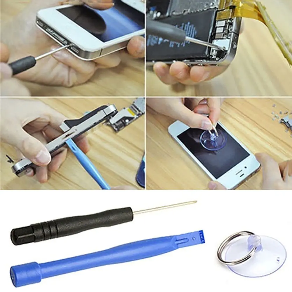 GVKVGIH Internal Metal Plate Cover Parts for iPhone 5S SE | Complete Repair Kit with Screw Set & Tools - view 5
