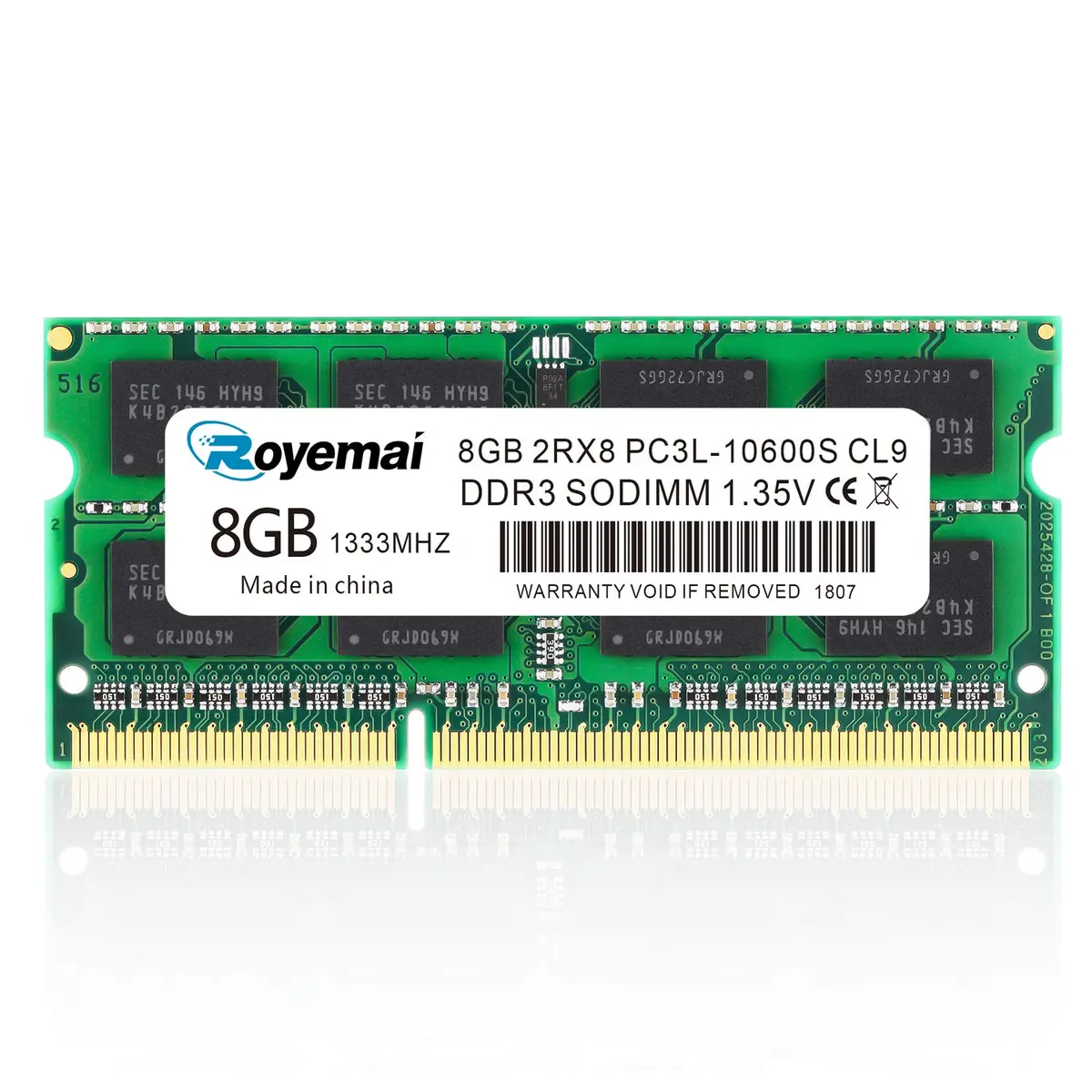D DUOMEIQI 8GB DDR3L Laptop RAM 1333MHz (8GB) | Accelerate Performance - main product image