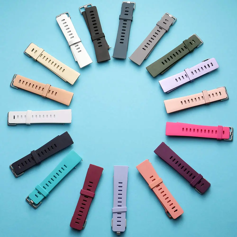 Wepro Sport Bands Compatible with Fitbit Versa 2 Bands for Women Men | Soft, Sweat-Resistant, Adjustable Wristbands - view 9