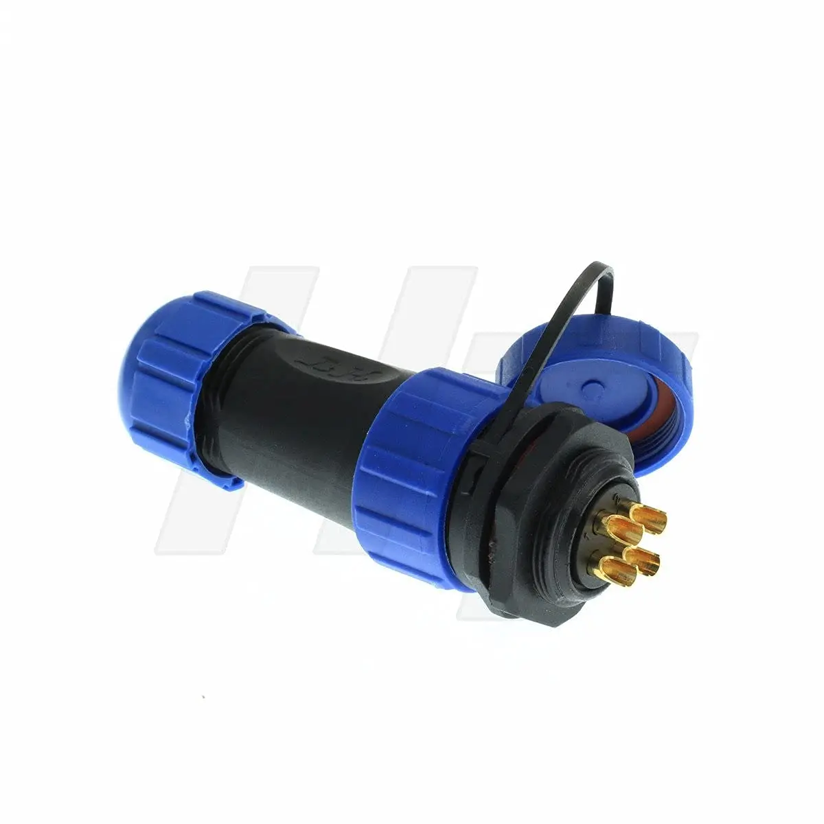 HangTon HE21 4 Pin Waterproof Wire Connector 30Amp | IP68 Marine Grade Outdoor Plug - view 7