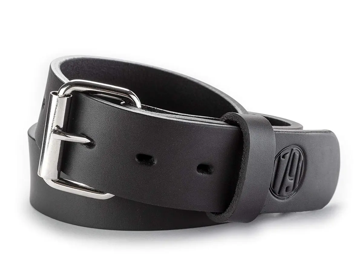 1791 GUNLEATHER Gun Belt - Concealed Carry CCW Belts for Men - Heavy Duty 14 oz Leather - Black | 1.5" Wide, Durable American Leather - main product image