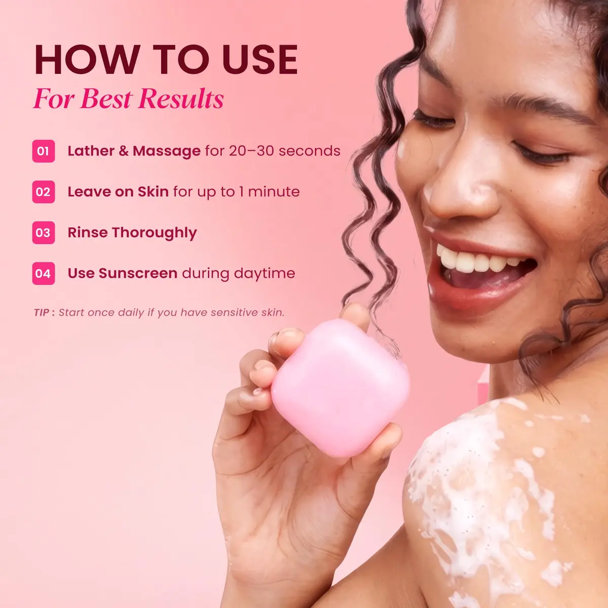 Koji White Kojic Acid & Collagen Skin Brightening Soap for Face & Natural Glowing Skin - Moisturizer, Body Cleansing Bar, Reduce Wrinkles, Vegan, Paraben-Free, 2 Bars (5.64 oz) - view 8