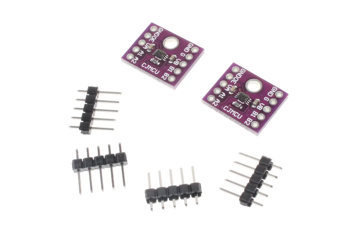 NOYITO TXS0102 2-Bit Bidirectional Voltage Level Converter | Supports 1.65V-5.5V, Ideal for I2C & Digital Systems - view 2