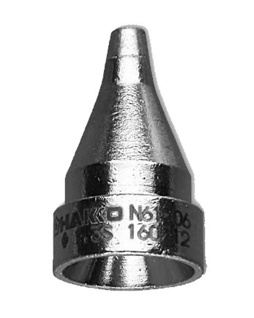 Hakko N61-06 S-Type Desoldering Nozzle 1.3mm (0.051 inches) for FR-4101, FR-301 | High Thermal Efficiency - main product image