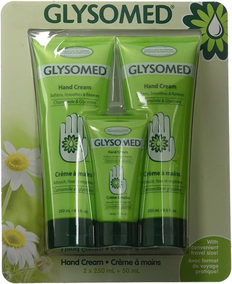 Glysomed Hand Cream Combo Pack 250ml (8.5 Fl Oz) & 50ml (1.7 Fl Oz) | Intensive Moisturizing for Dry Skin - view 3