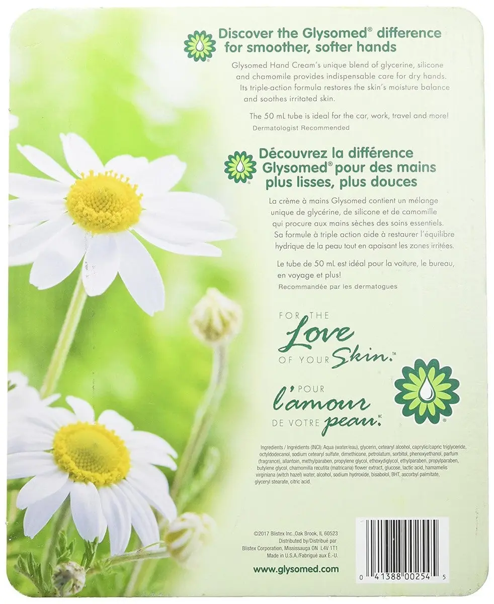 Glysomed Hand Cream Combo Pack 250ml (8.5 Fl Oz) & 50ml (1.7 Fl Oz) | Intensive Moisturizing for Dry Skin - view 4