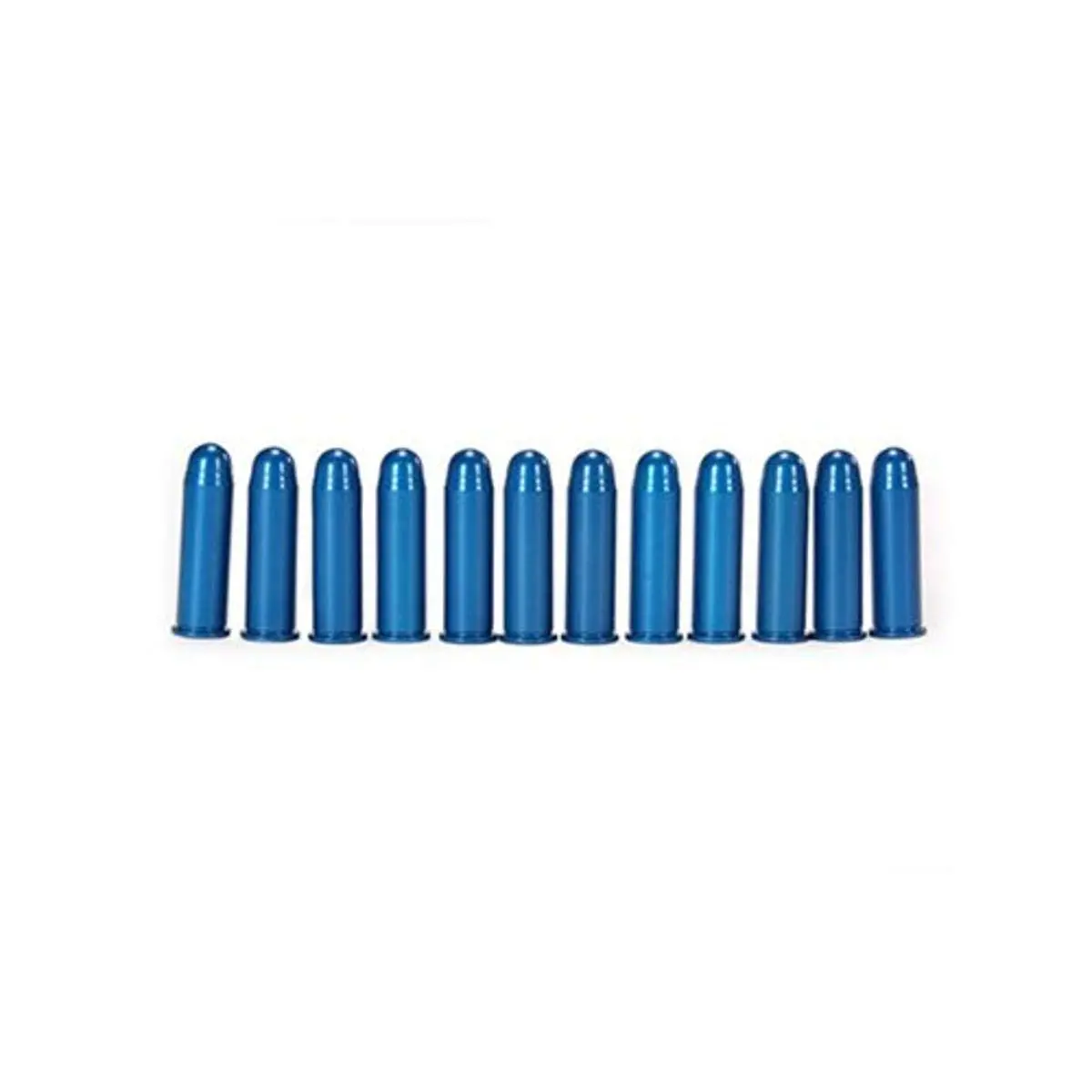 A-ZOOM Revolver Metal Snap Caps 38 Special | Solid Plastic, Blue, Pack of 12 for Safe Practice - main product image