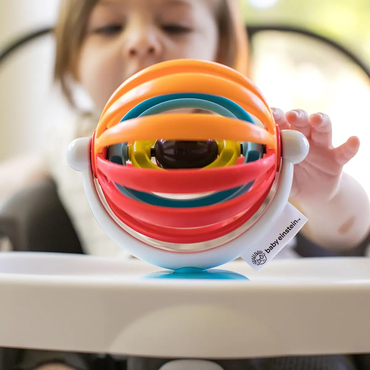 Baby Einstein Sticky Spinner BPA-Free High Chair Activity Toy | Ages 3 Months+ (1 Unit) - view 7