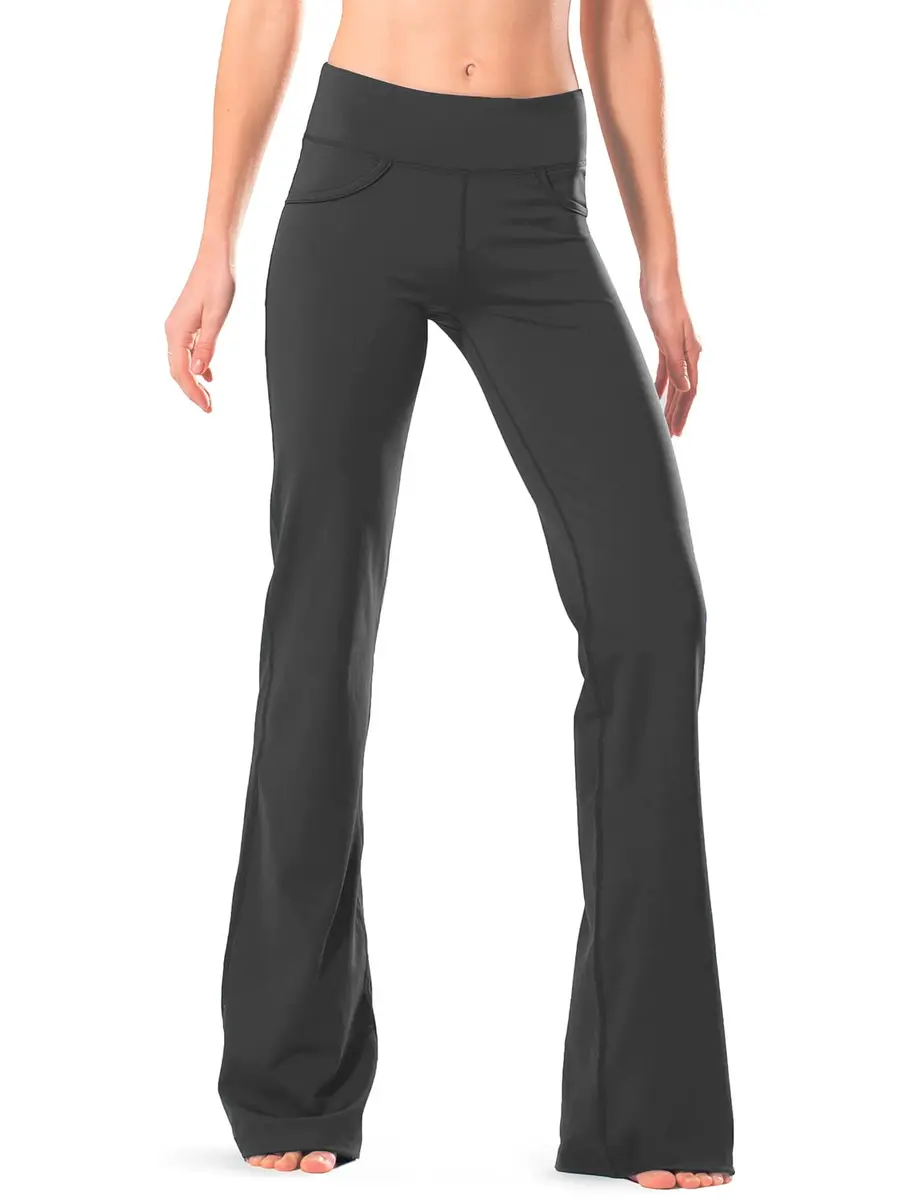 Safort Yoga Pants 28" 30" 32" 34" Inseam UPF50+ | Flattering Bootcut Fit for Active Women - main product image