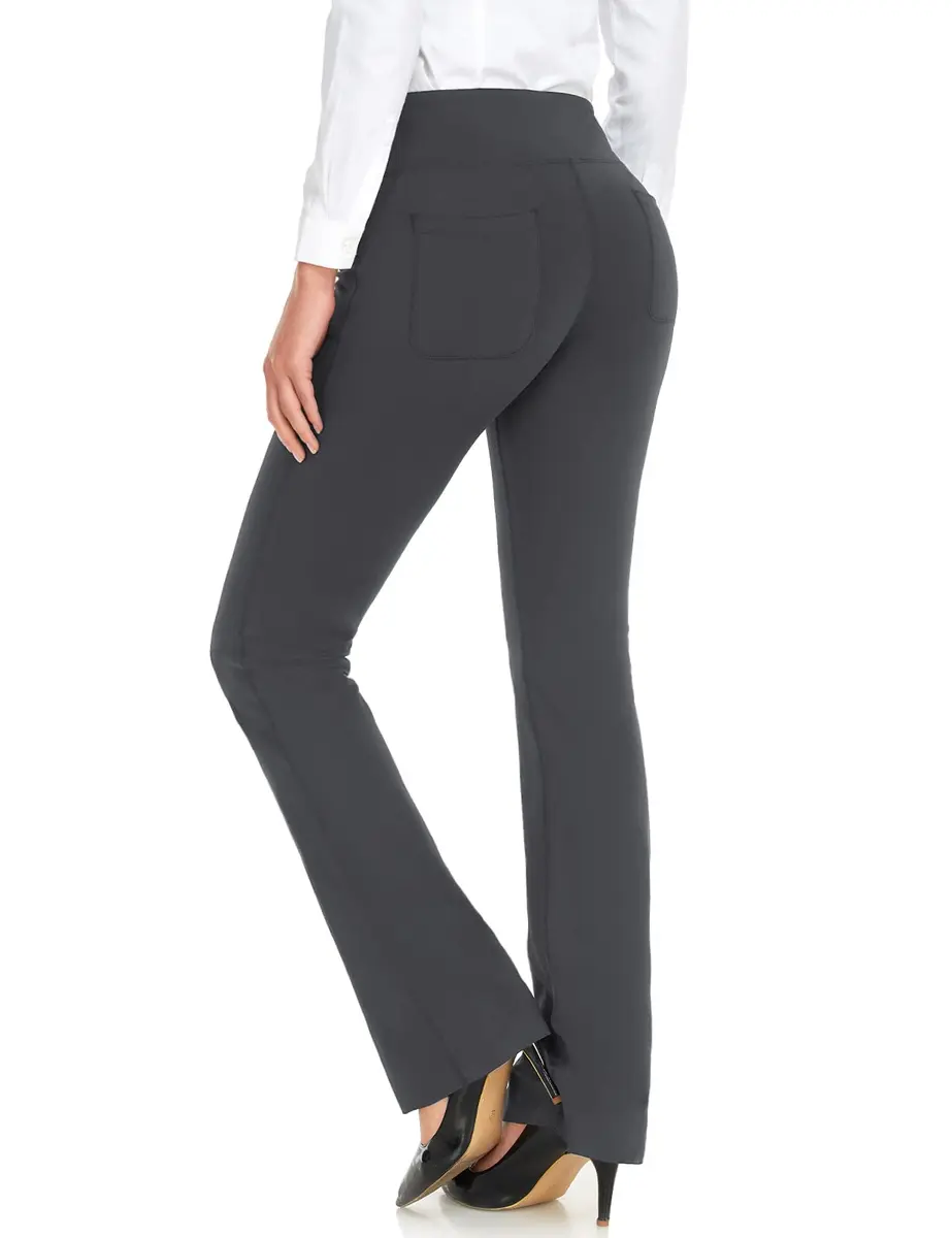 Safort Yoga Pants 28" 30" 32" 34" Inseam UPF50+ | Flattering Bootcut Fit for Active Women - view 2