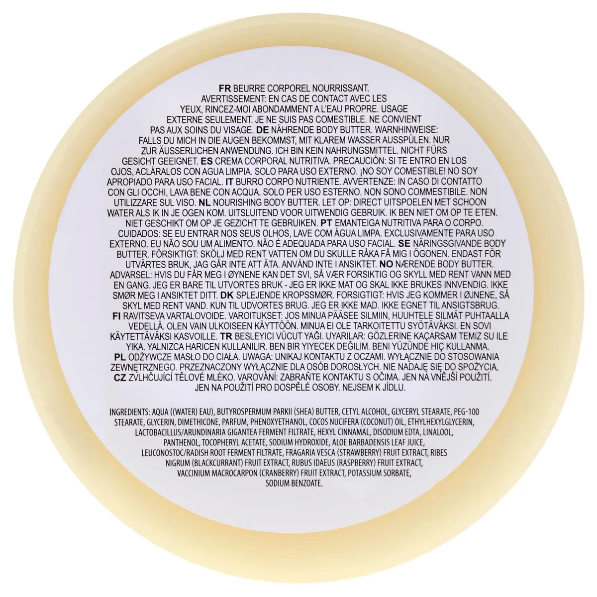I LOVE Vanilla Milk Scented Body Butter 10.1 oz | Hydrating for Dry Skin, Vitamin E & Aloe Vera - view 3