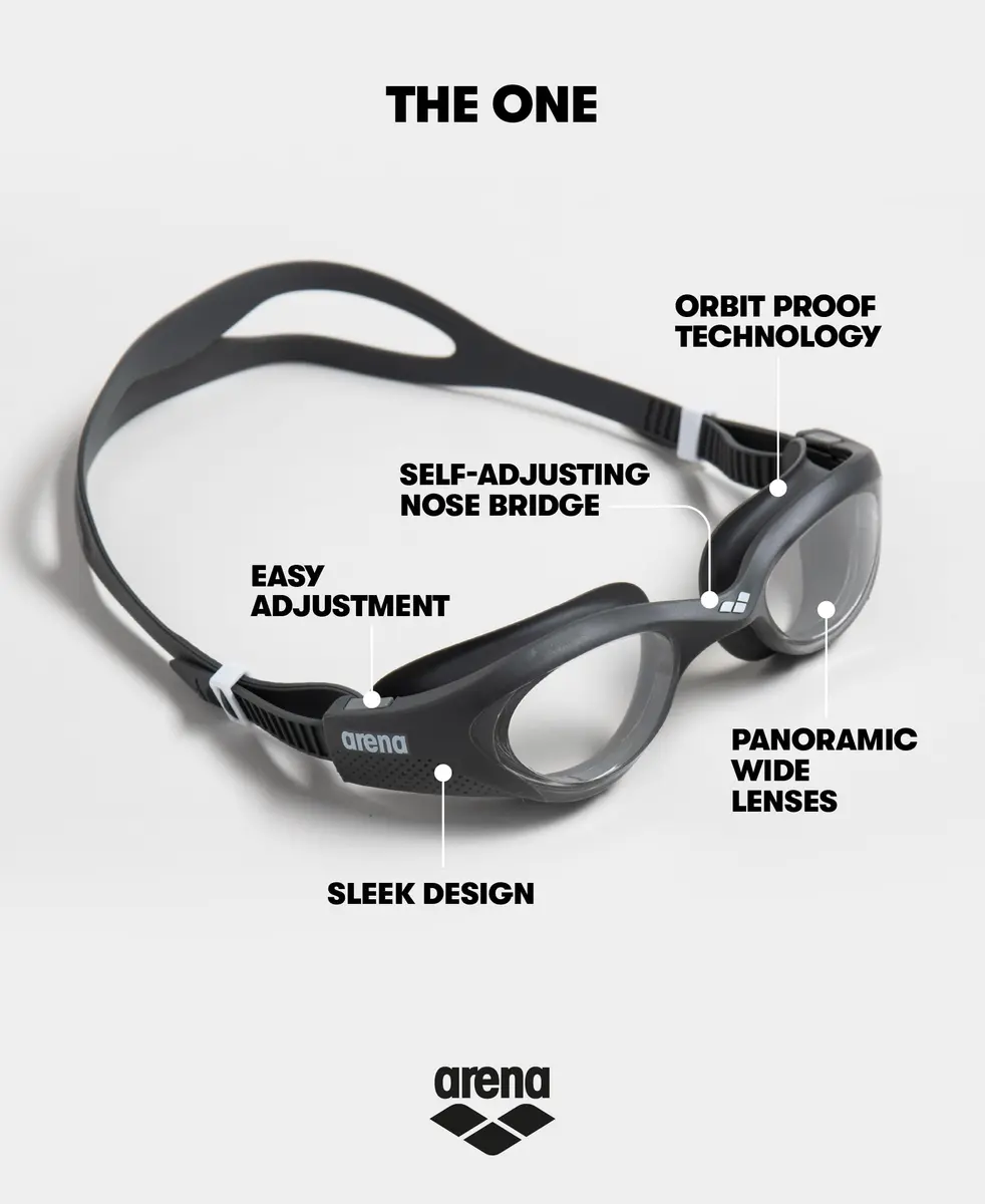 ARENA Unisex The One Swim Goggles 1 Size | Orbit-Proof Anti-Fog Fit - view 2