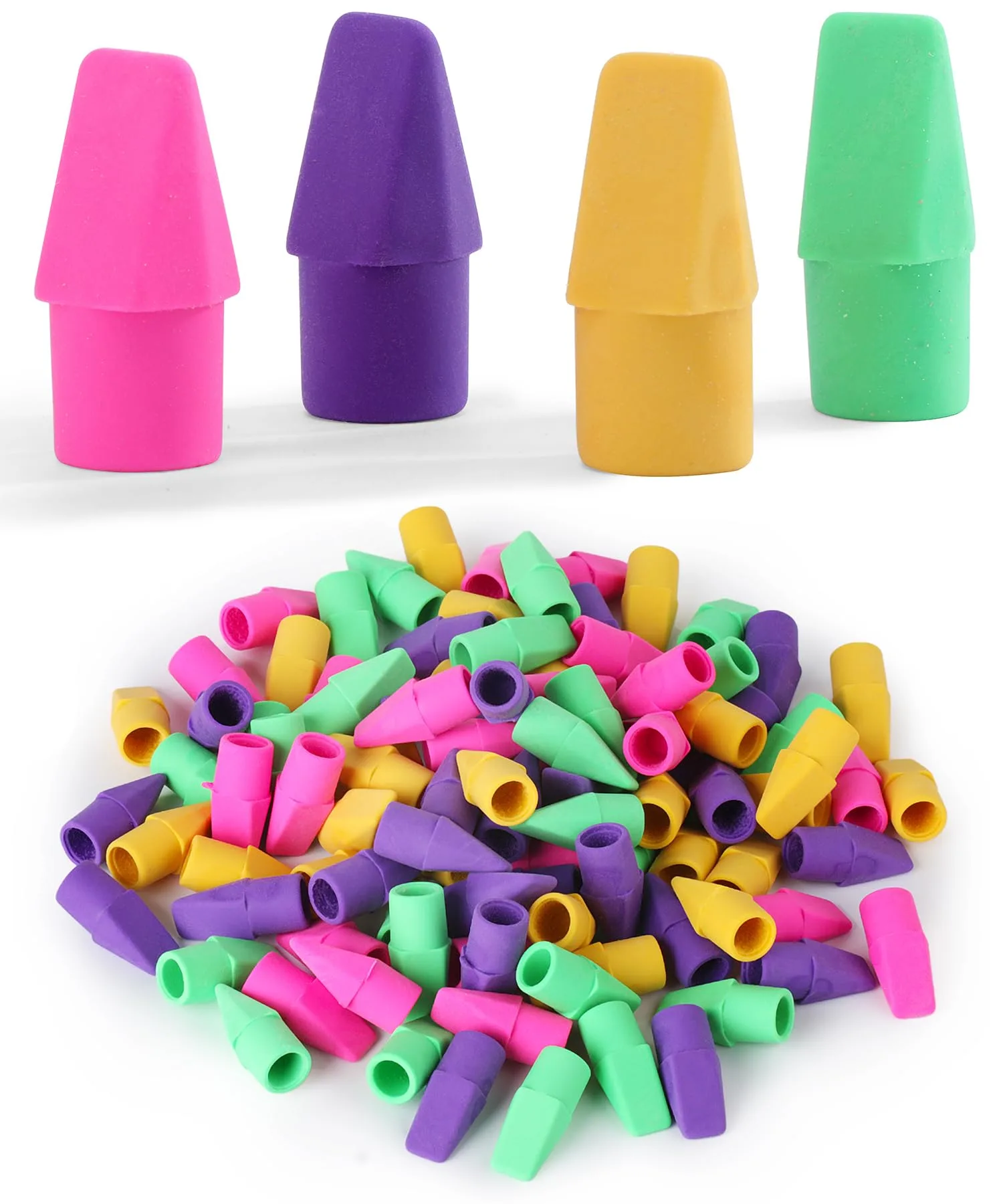 Pencil-Top Erasers