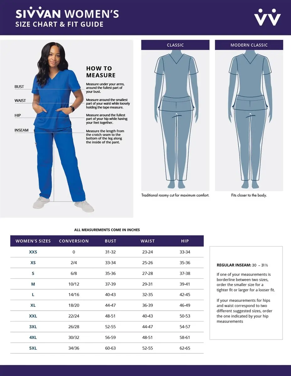 Sivvan Scrubs for Women - Long Sleeve Comfort Underscrub Tee 3-Pack - Marl Gray - XL | Classic Fit, Tagless Crew Neck - view 7