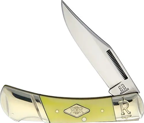 Rough Rider Lockback Classic Carbon Knife 2.8" Carbon Steel Blade | Folding Hunting Tool - main product image