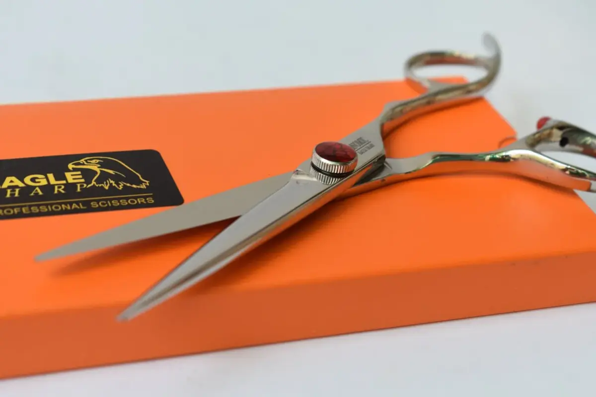 EAGLE SHARP Professional Hair Cutting Shears 6.0 Inch (15.24 cm) | Convex Edge Japanese Stainless Steel - view 3