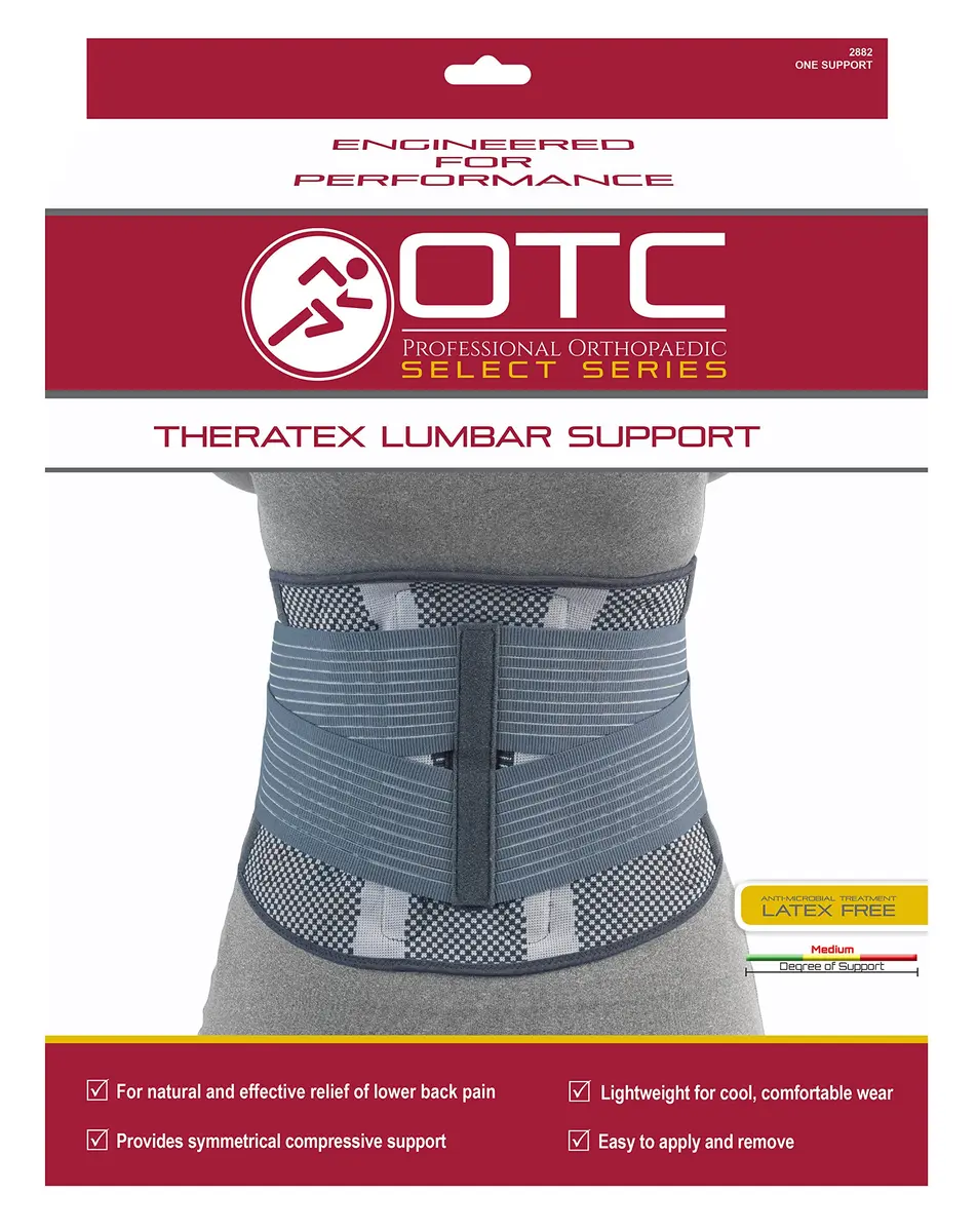 OTC Lumbosacral Back Brace X-Large | Support & Relief for Lower Back Pain - view 3