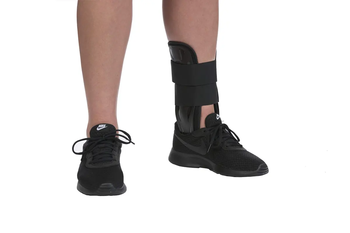United Ortho Foam Stirrup Ankle Brace Large | Support for Unstable & Injured Ankles - view 4