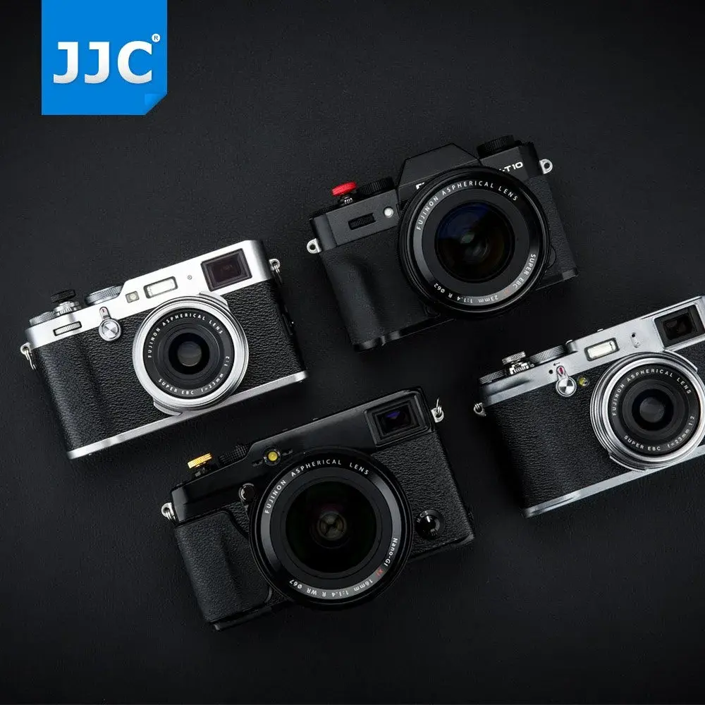 JJC Deluxe Soft Release Button Red | Copper & Microfiber Leather for Fujifilm, Sony, Leica, Canon, Nikon Cameras - view 6