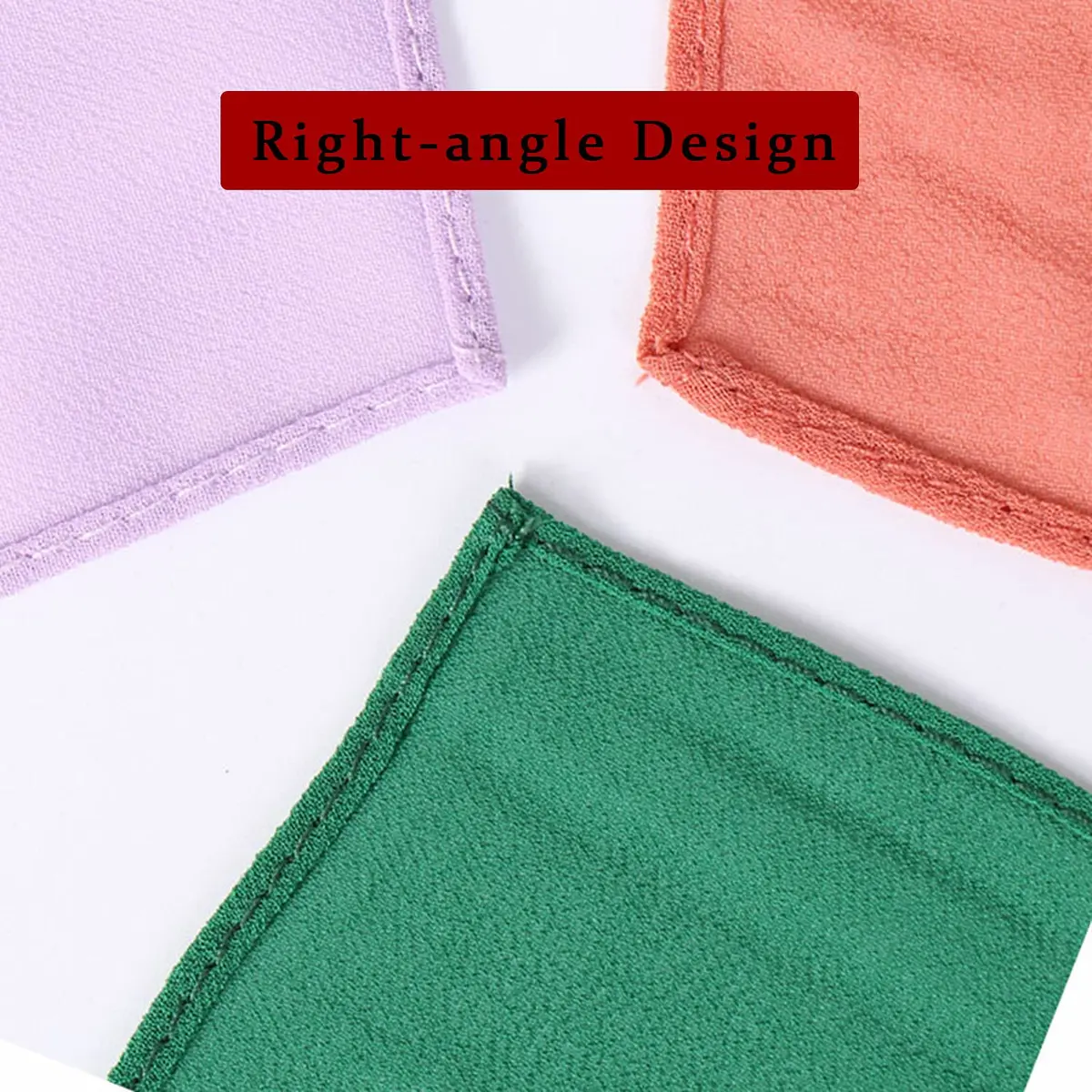 LMVERNA Chiffon hijab muslim Solid Color Thick bubble Chiffon Long Scarf wrap scarves (Dark green) | Soft, Lightweight & Elegant - view 6