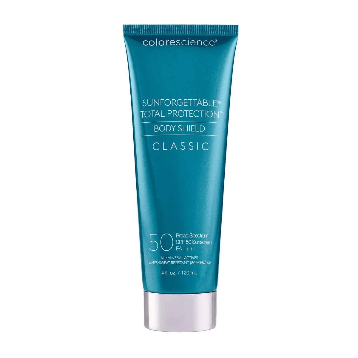 Colorescience Total Protection Body Shield SPF 50 4 Fl Oz | Invisible Mineral Sunblock for All Skin Types - main product image