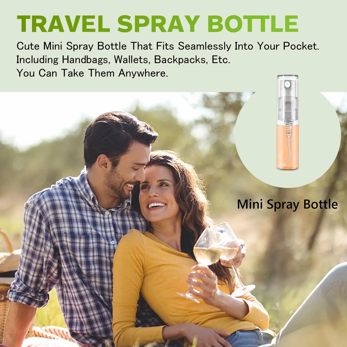 Csdtylh Refillable Glass Spray Bottle 3ml | Portable Perfume & Essential Oil Atomizer for Travel - view 7