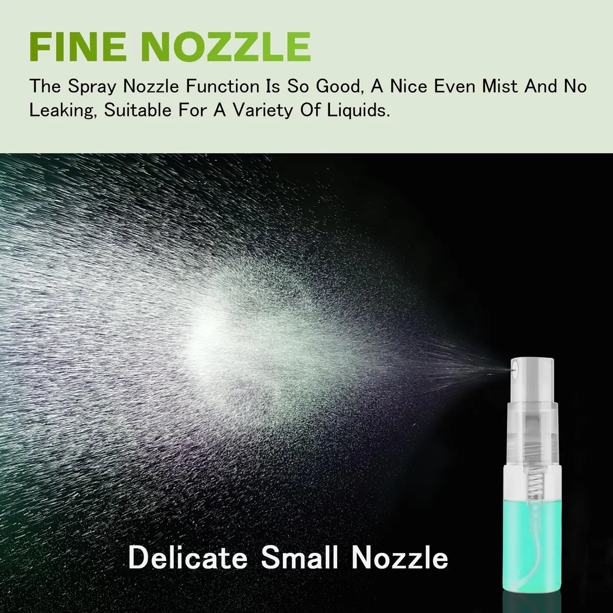Csdtylh Refillable Glass Spray Bottle 3ml | Portable Perfume & Essential Oil Atomizer for Travel - view 4