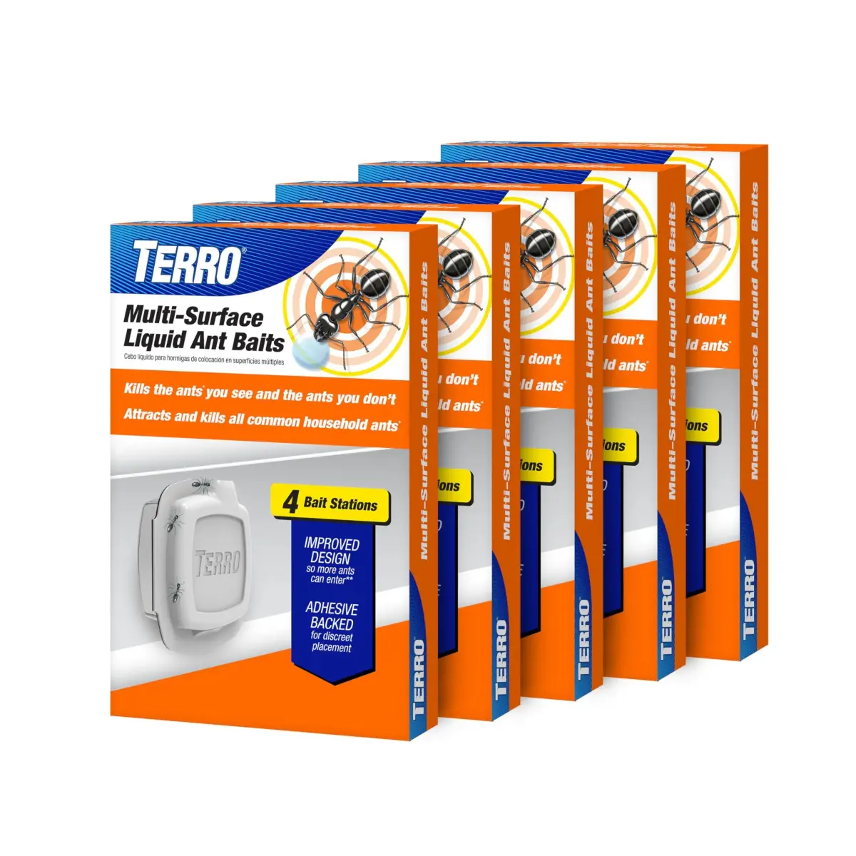Terro Indoor Liquid Ant Baits 20 Bait Stations | Discreet Baiting for Household Ants - main product image